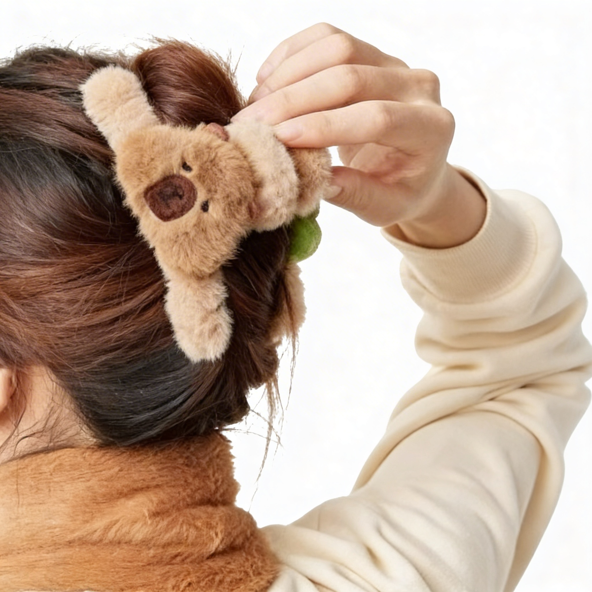 Clip de pelo con diseño tierno