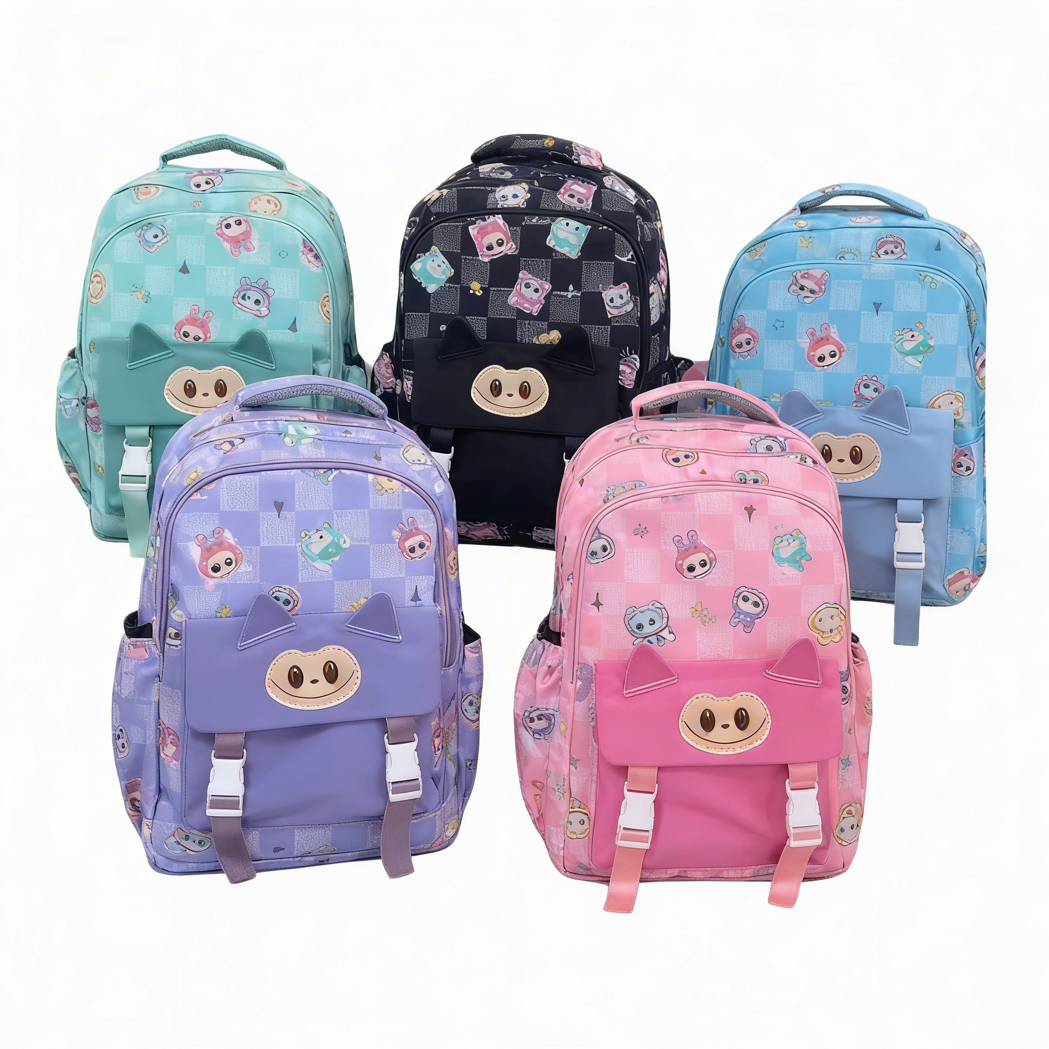 Mochila Con Orejas Labubu