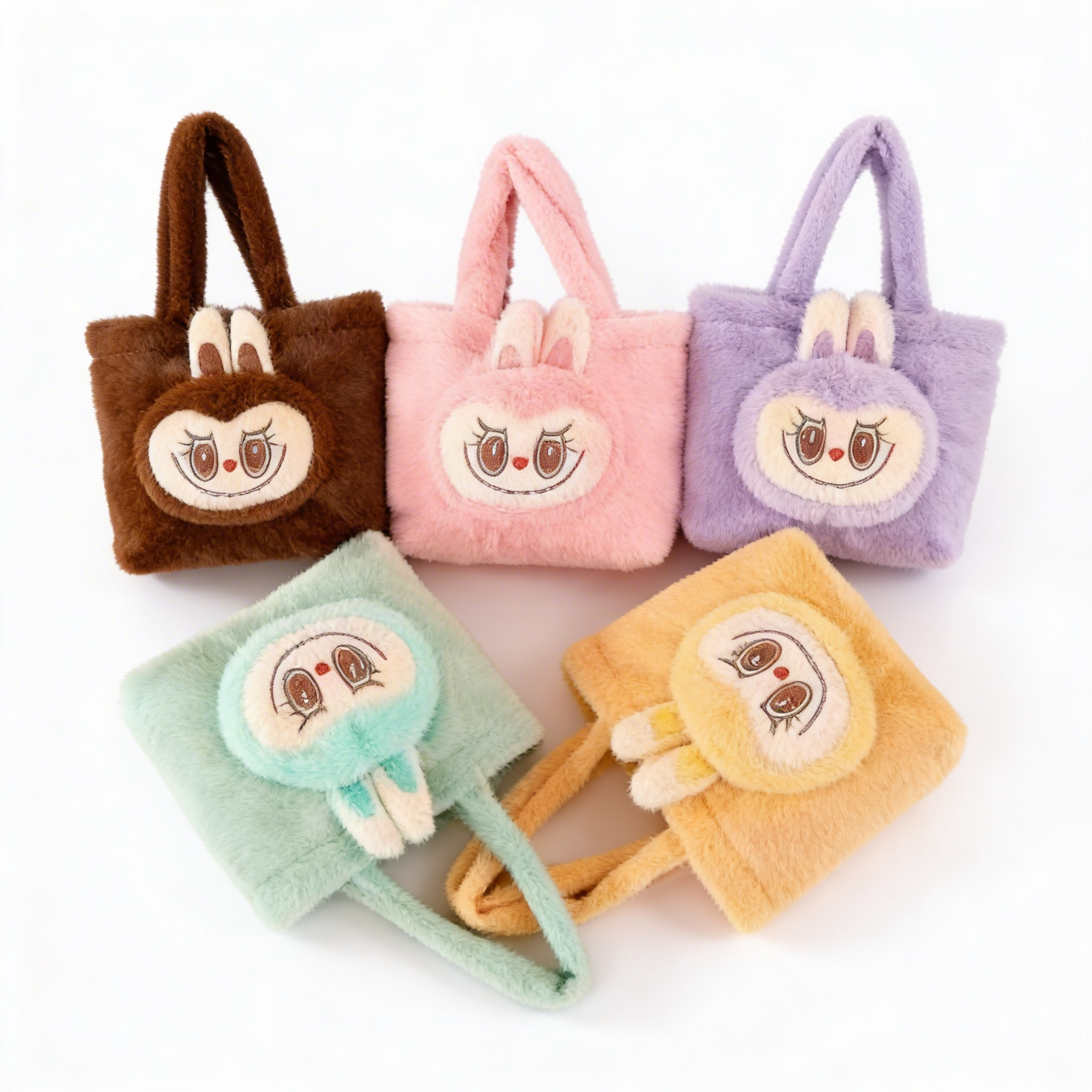 Bolsa Peludita 3D Labubu