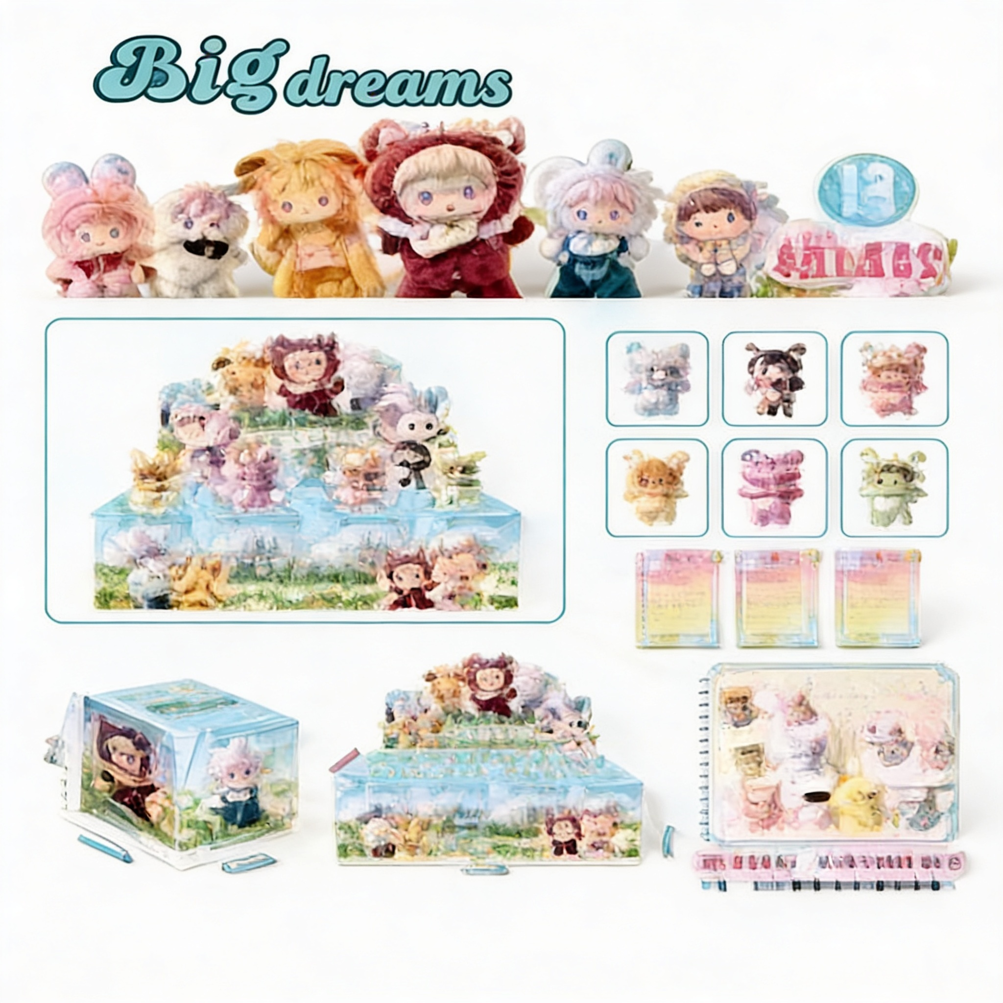 Sorpresa Big Cousin 12 Pcs — 6 Colores