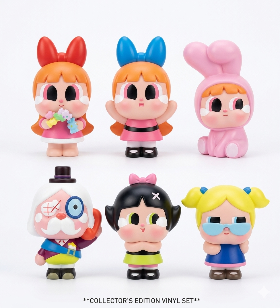 Squishy Chicas Superpoderosas — 13*6Cm  Con Luz