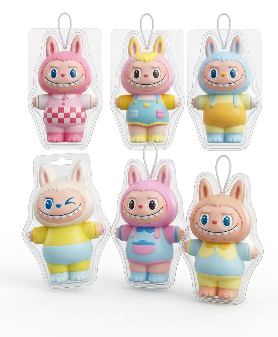Squishy Labubu — 12*7Cm Con Luz