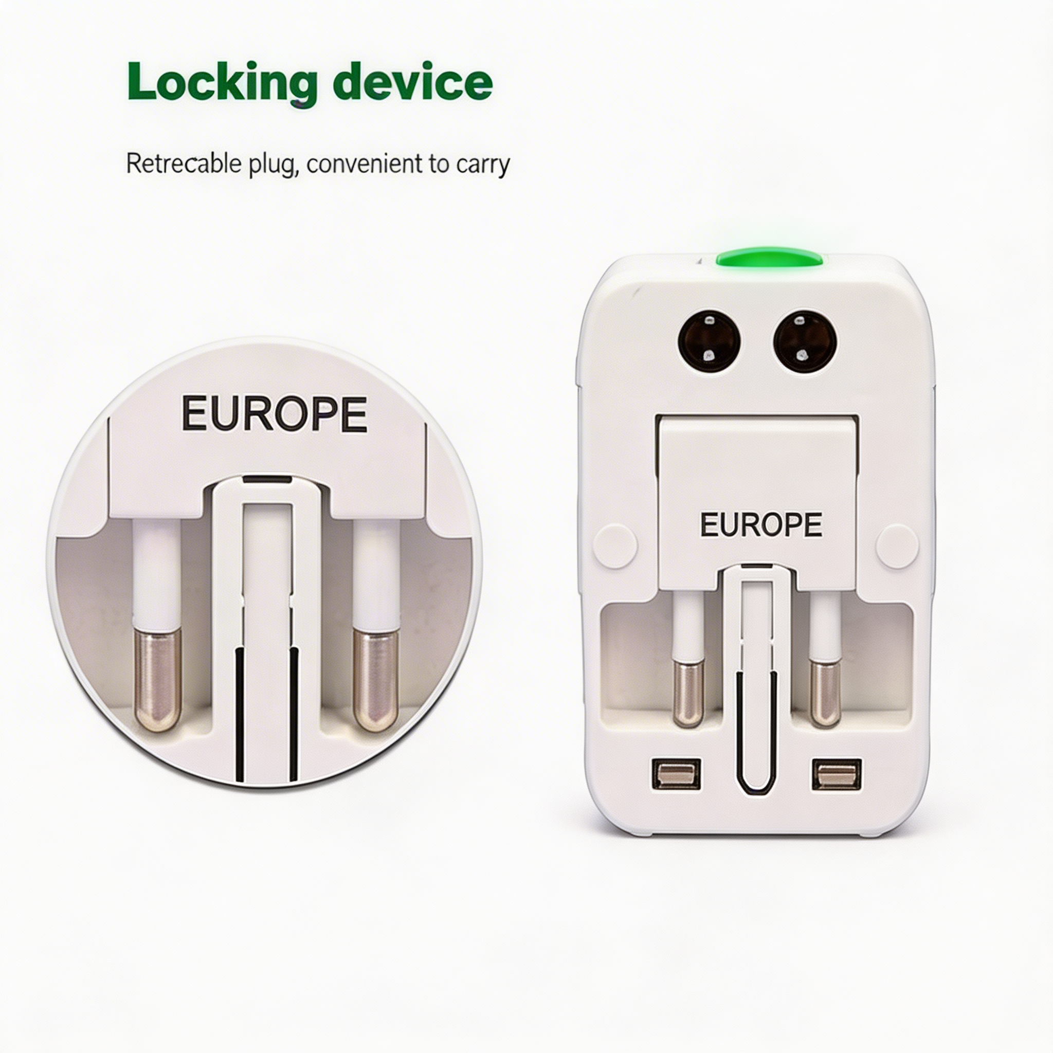 Adaptador Enchufe Multi Viaje