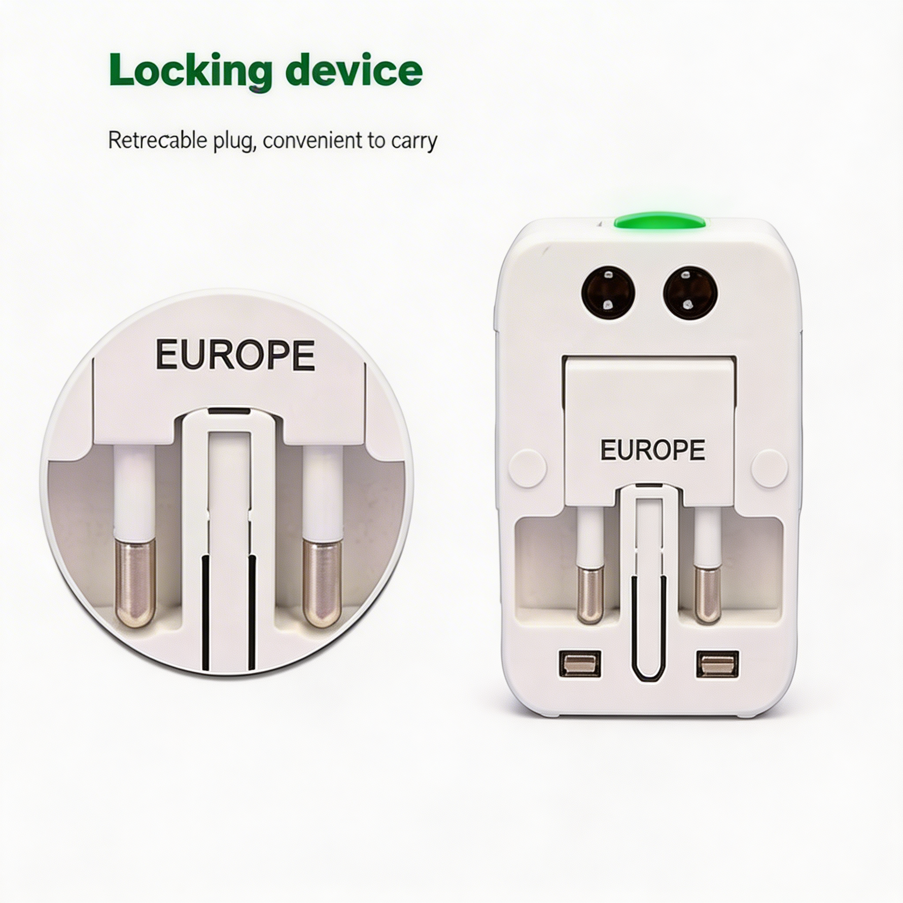 Adaptador Enchufe Multi Viaje