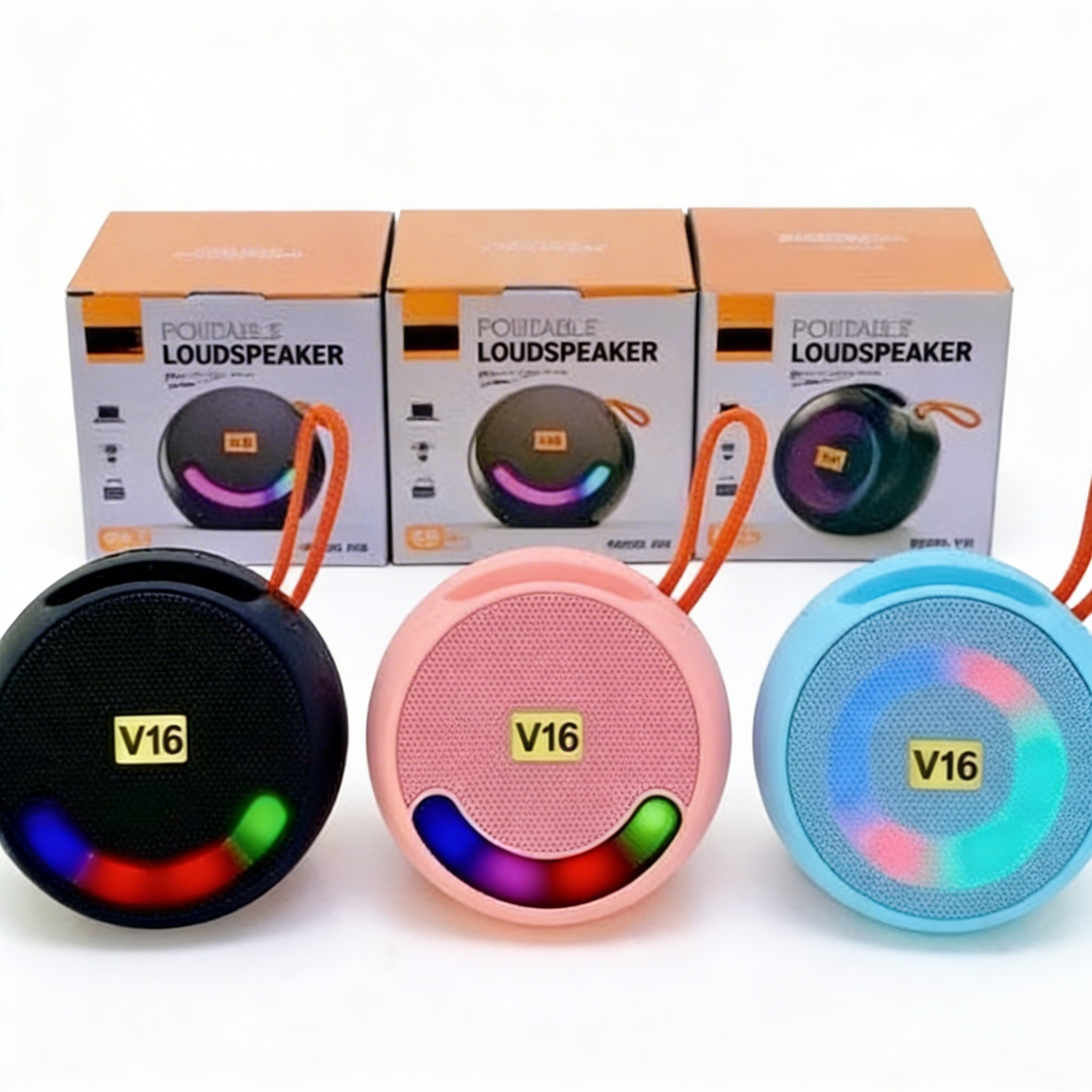 Parlante Bluetooth LED