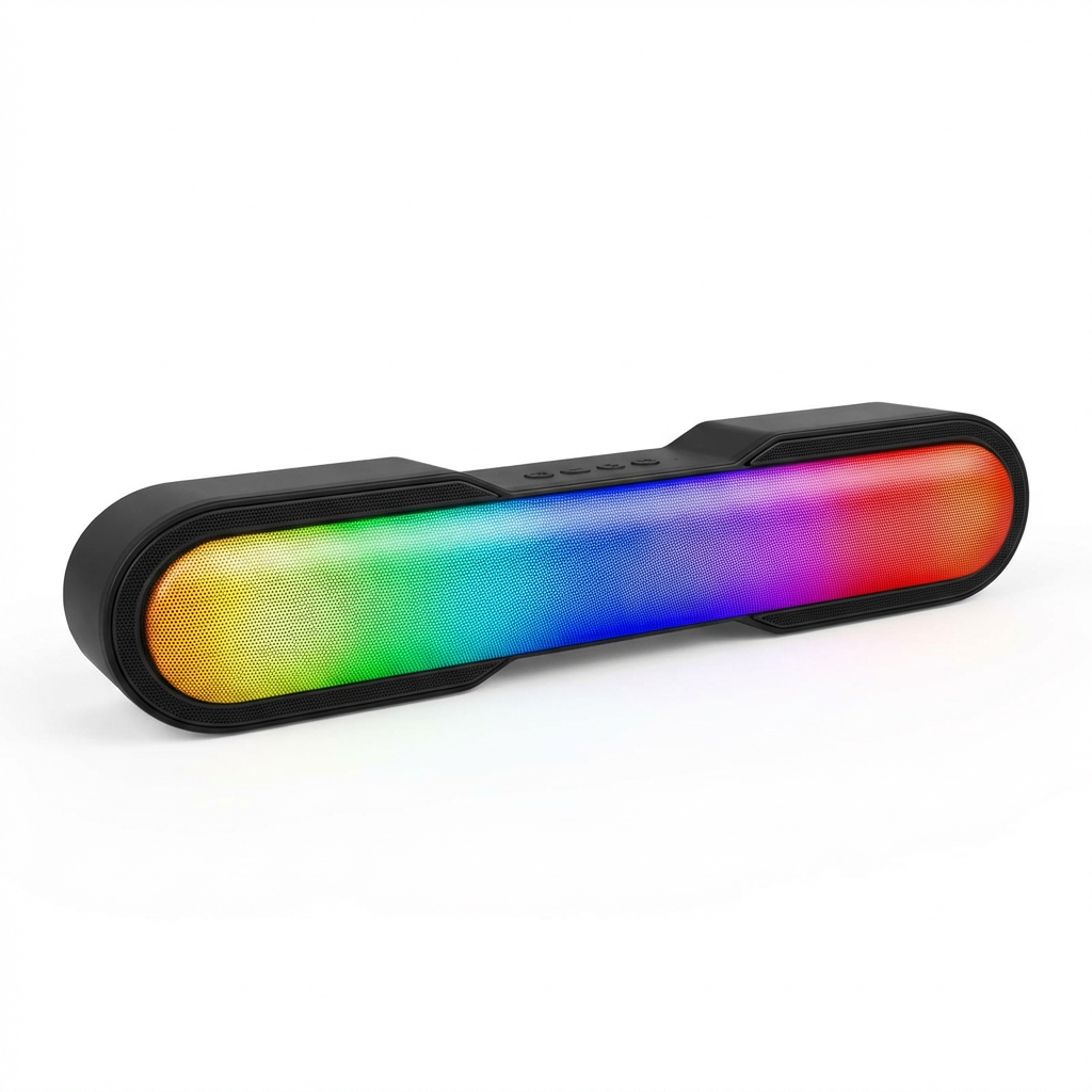 Parlante Bluetooth RGB Barra
