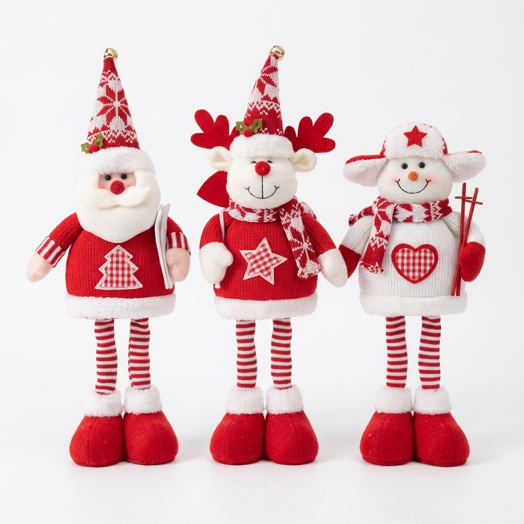 Decoración Navideña Set Figuras