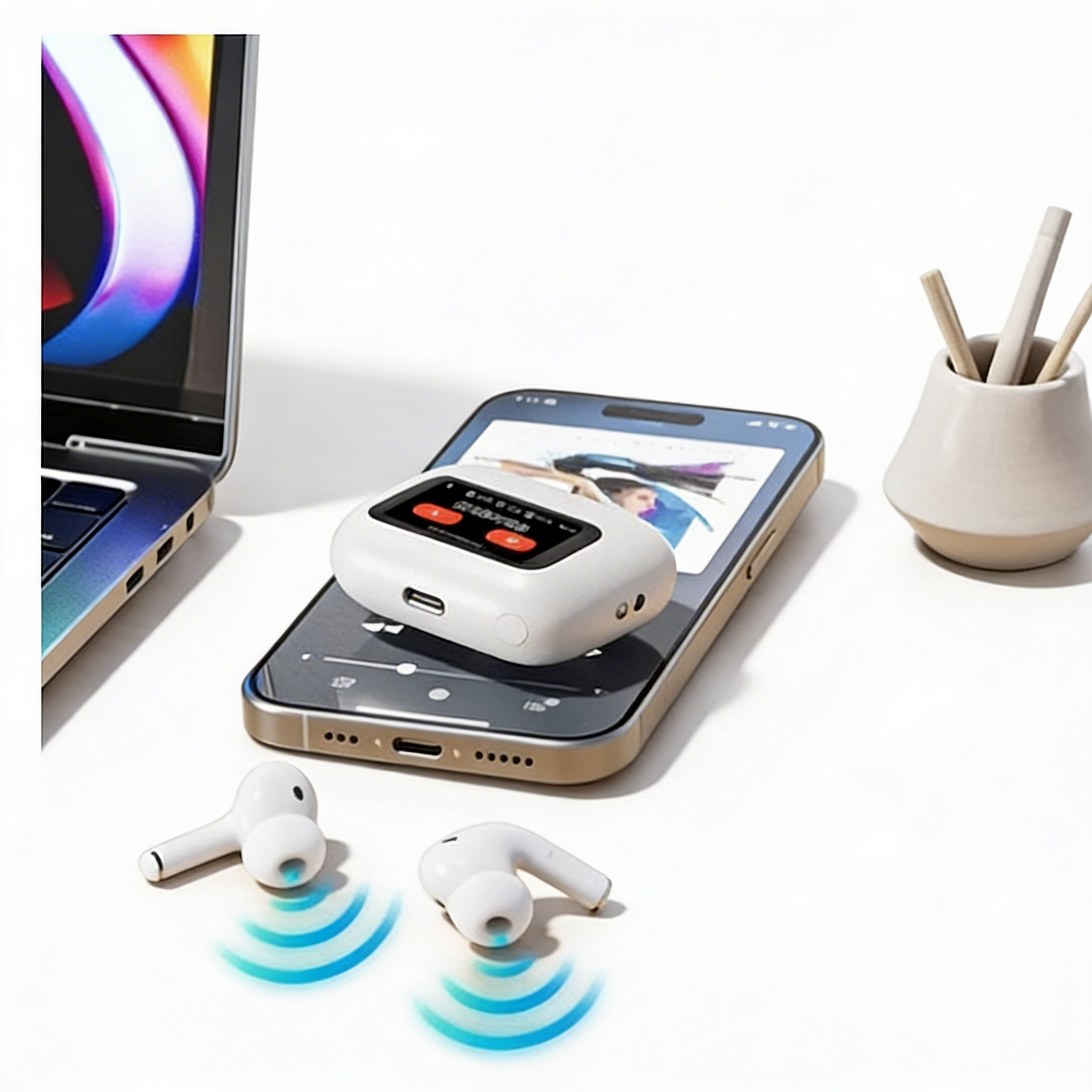 Auriculares con Pantalla