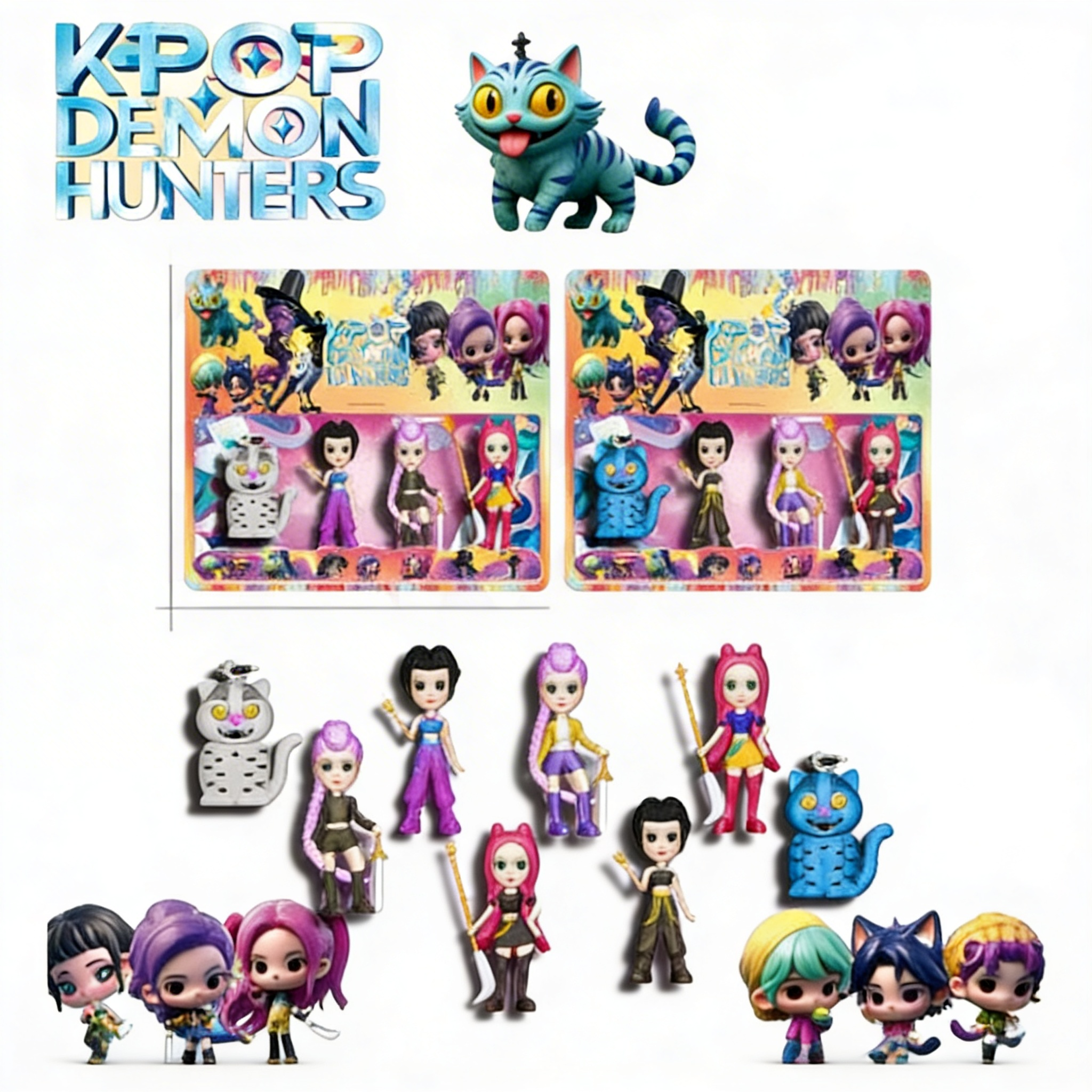 Set Juguete 4pcs KPOP