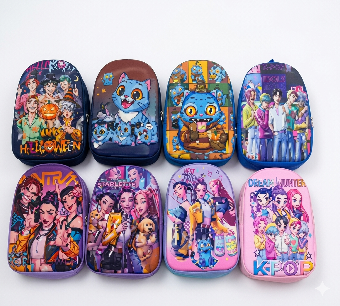 Mochila K-Pop Pequeña 3D