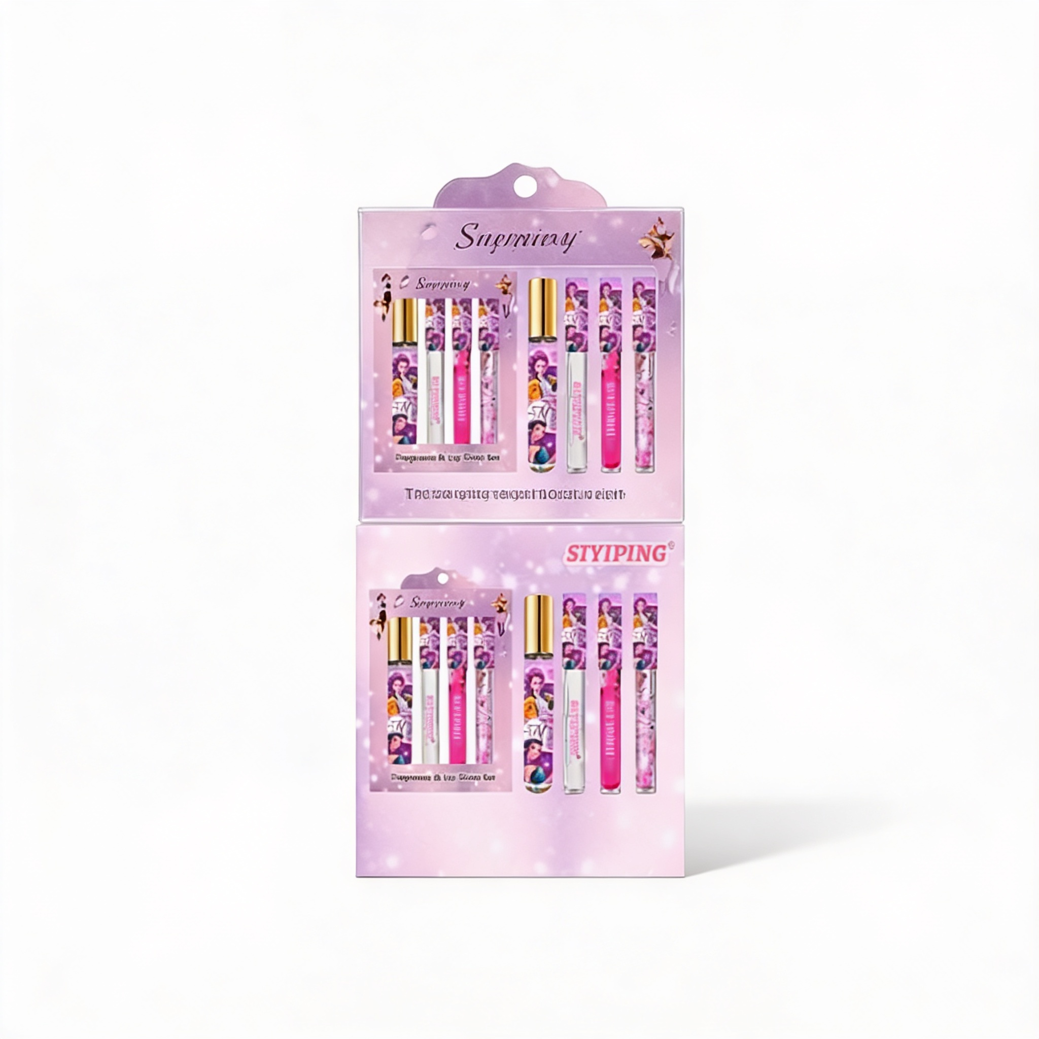 Set 4 Pcs Lipgloss Y Perfume K-Pop
