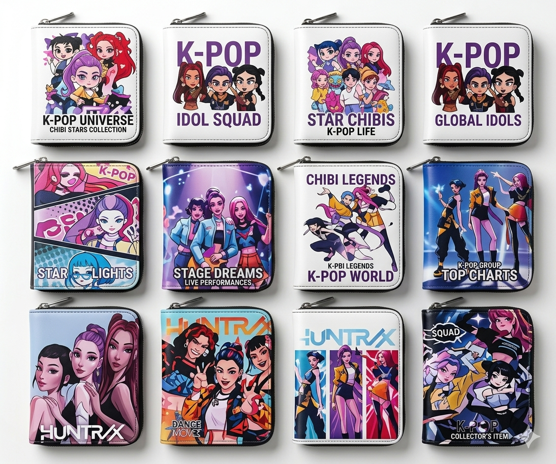 Billetera K-Pop Pequeña — K-Pop