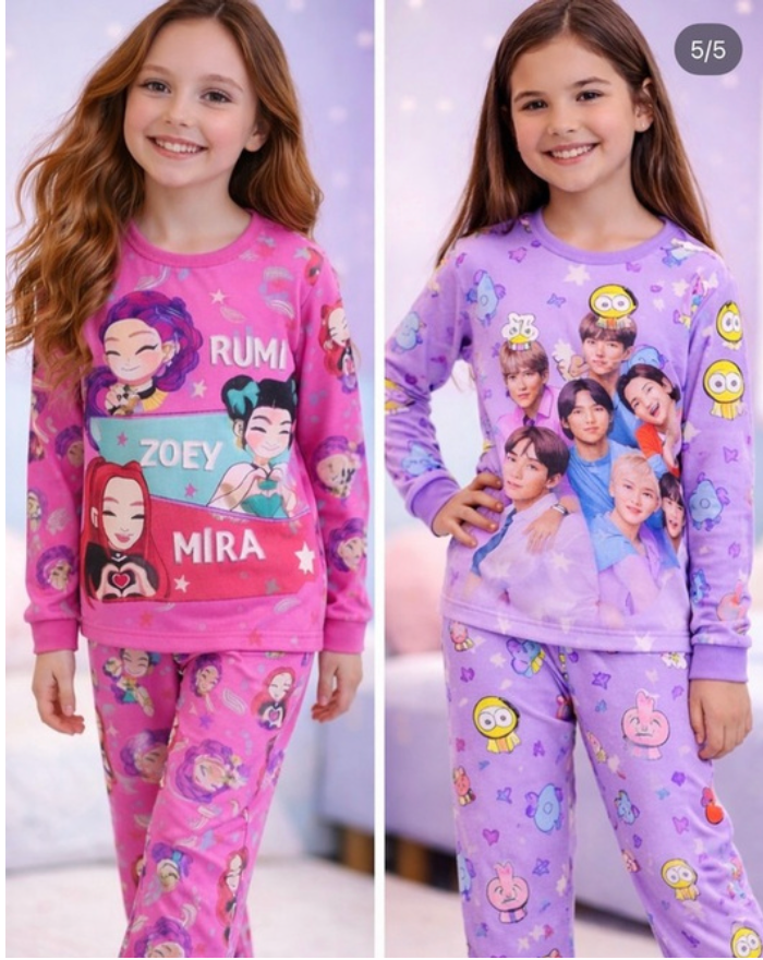 Pijama Largo Kpop