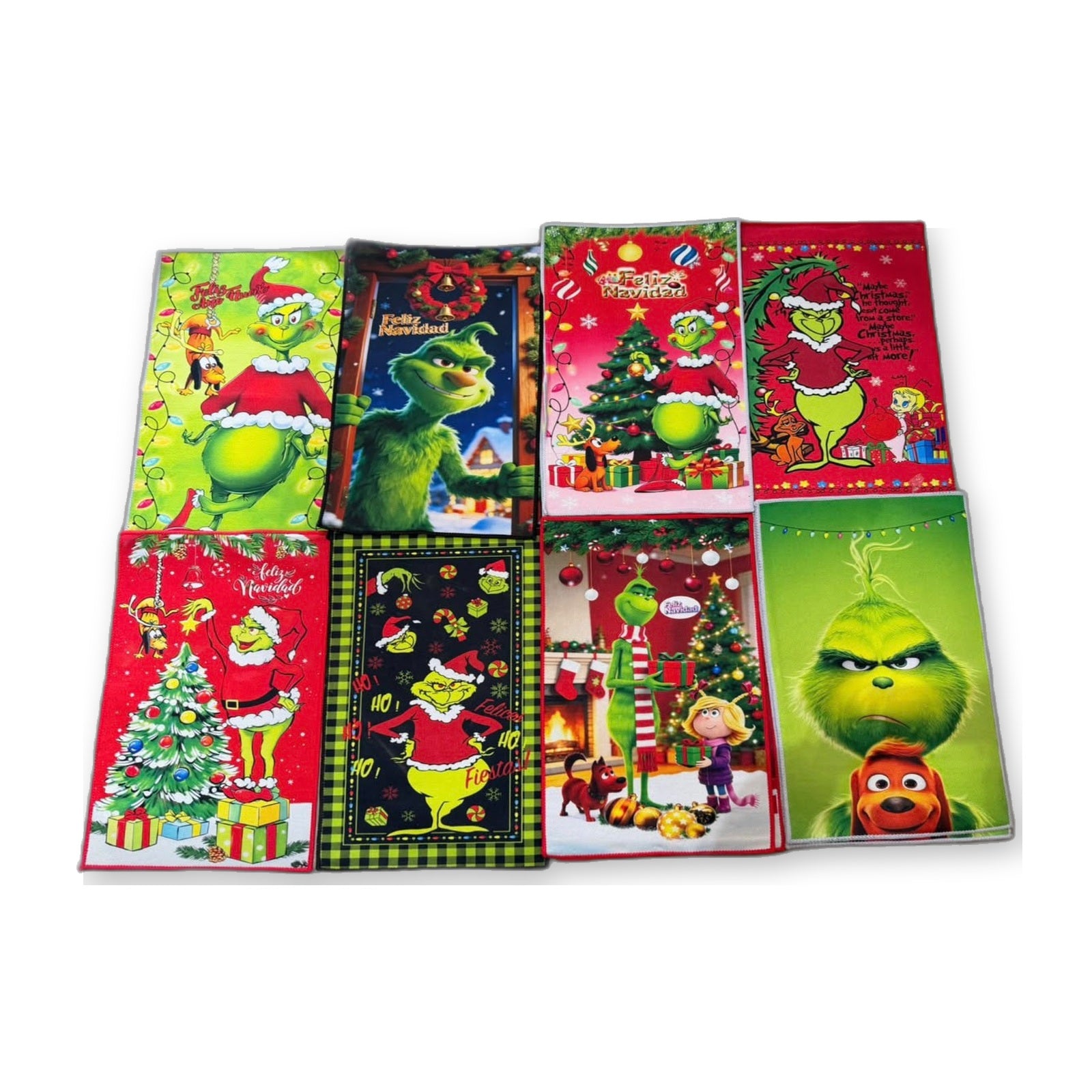 Alfombra Navideña Grinch 40x60cm (Oficial®️)