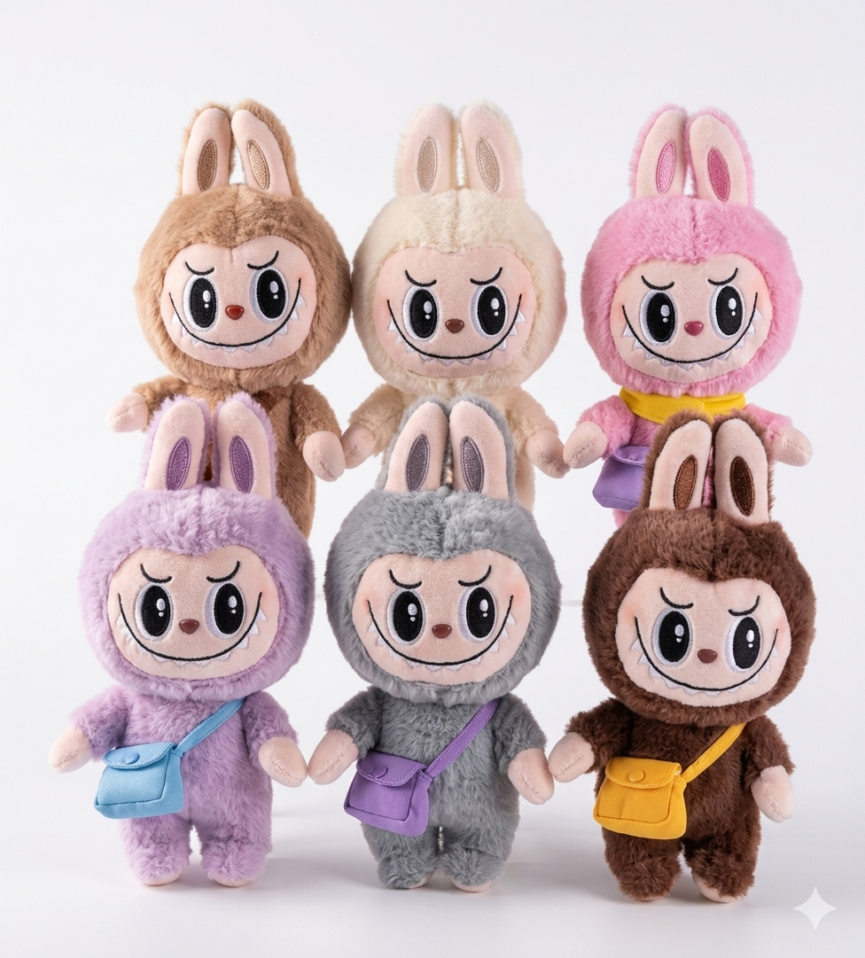 Peluche Labubu Con Bolso