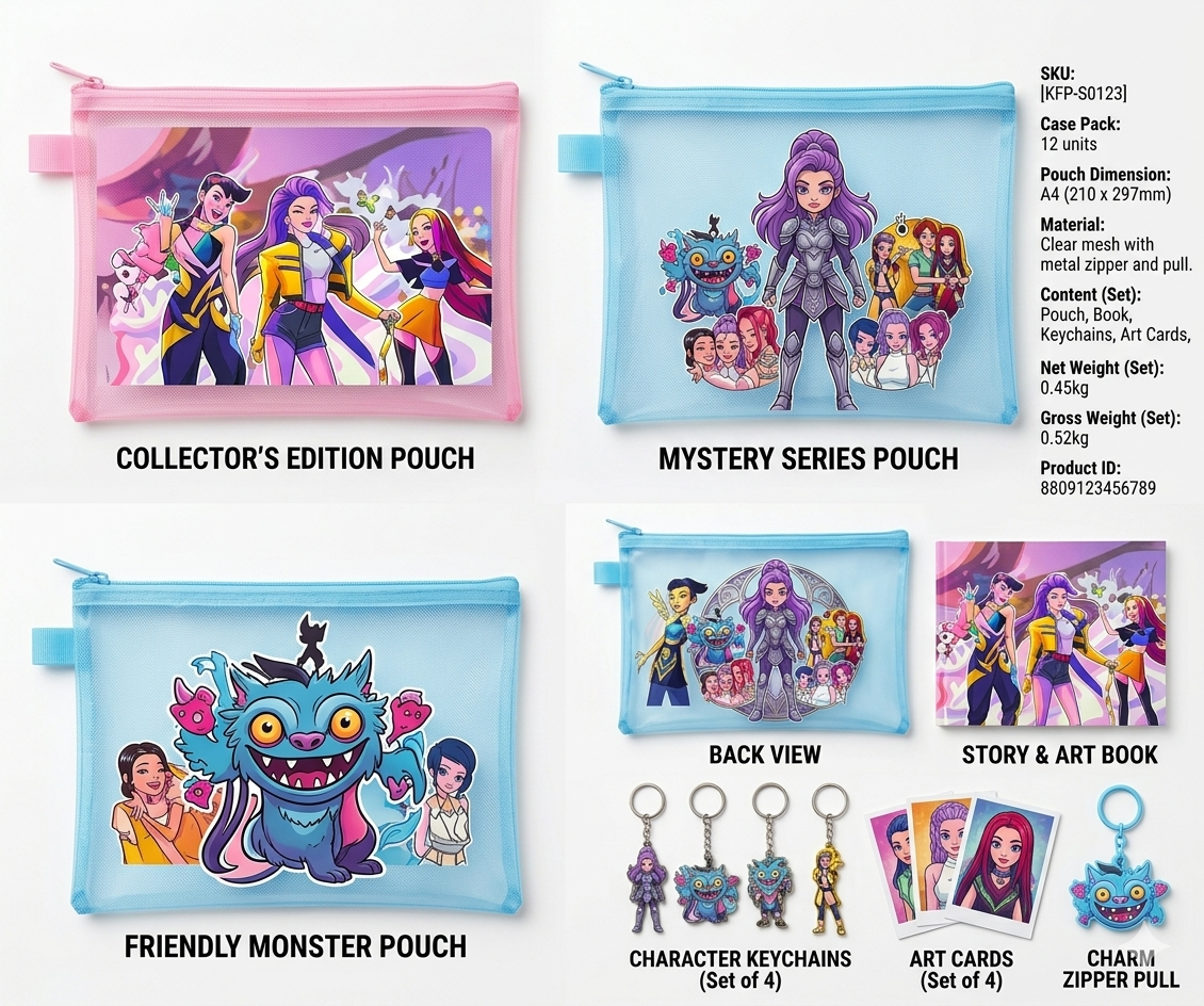 Set Reglas K-Pop 6 Pcs