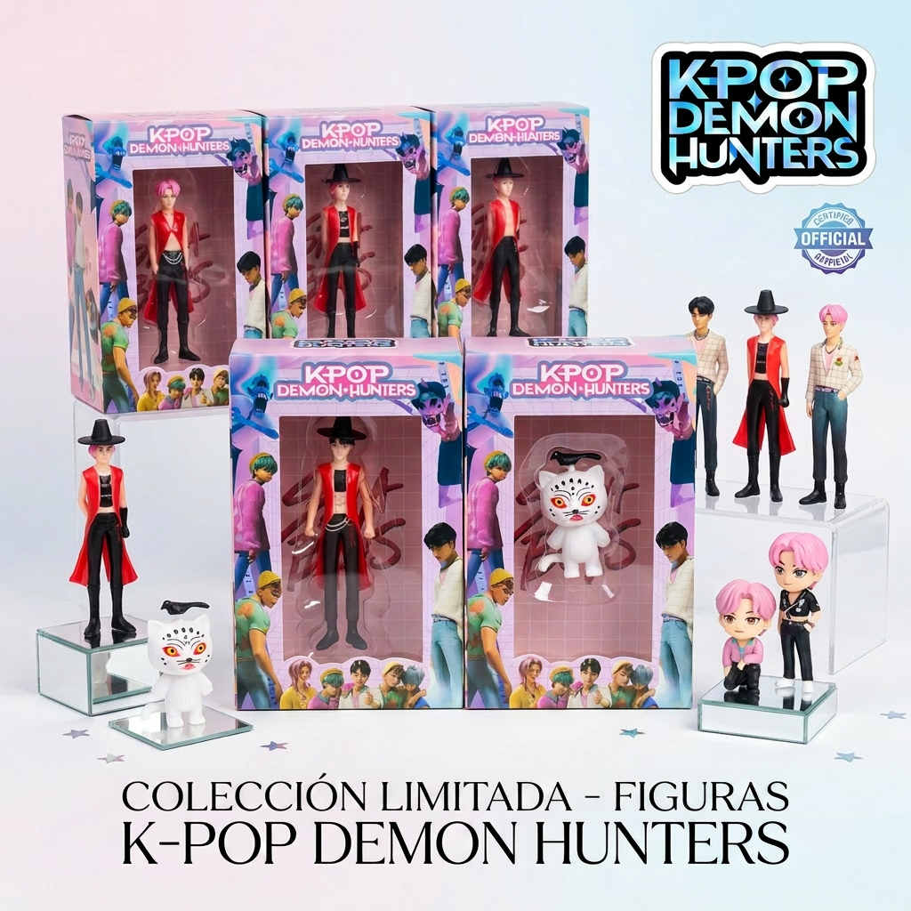 Figura coleccionable K-POP (Saja boys Oficial)