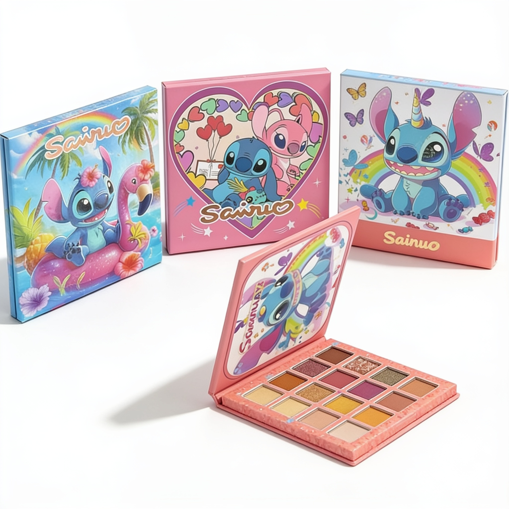 Paleta De Sombras Stitch 16Pcs (Oficial®️)