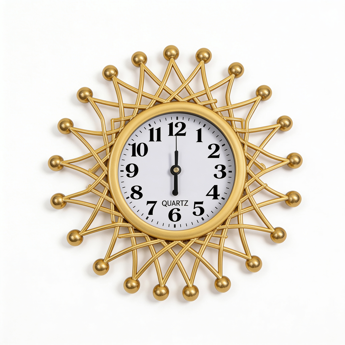 Reloj de Pared 20cm Dorado